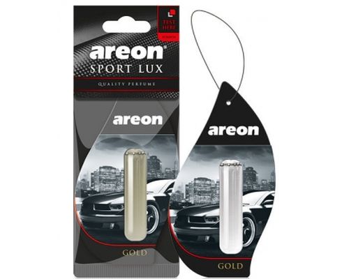Освежитель (ароматизатор) подвесной жидкий AREON LIQUID LUX Gold 5мл