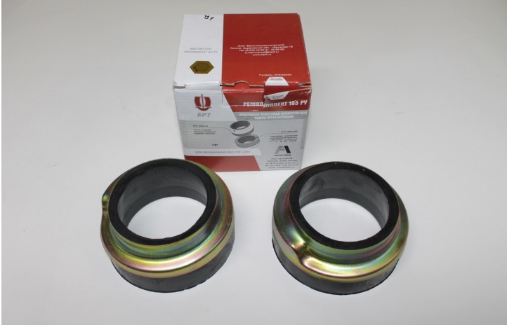 Проставка пружин 2101-07 передней усил. с чаш. (2резин.+2чашки) к-т