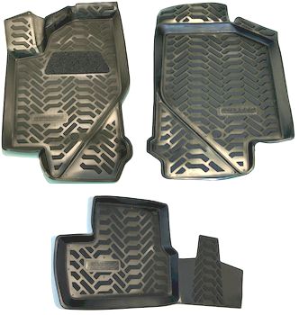 Ковры салона 2190 11-- полиуретан 3D (Элерон)