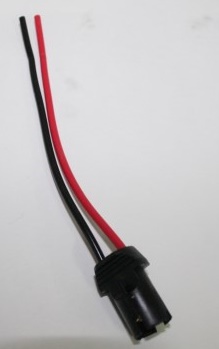 Патрон под лампу W5W T10 (тип 8)  пластик