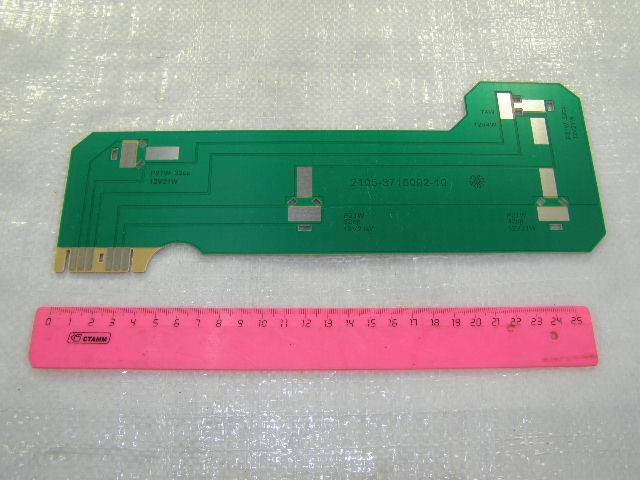 Плата заднего фонаря 2105 голая правая