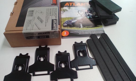 Комплект адаптеров Atlant 8842 (MB W201,202,210)