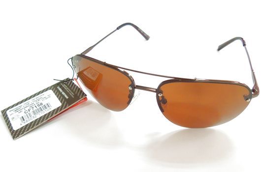 Очки водителя поляризационные коричневая линза мужские