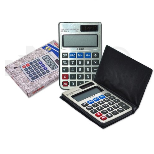 Калькулятор карманный, 8-разрядный, на солнечной батарее