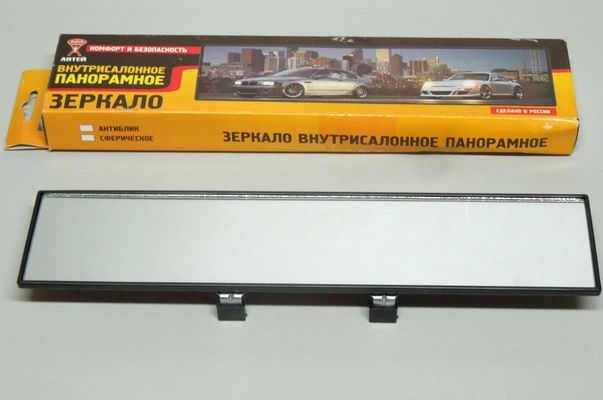 Зеркало в/салонное 31см панорамное на прищепках