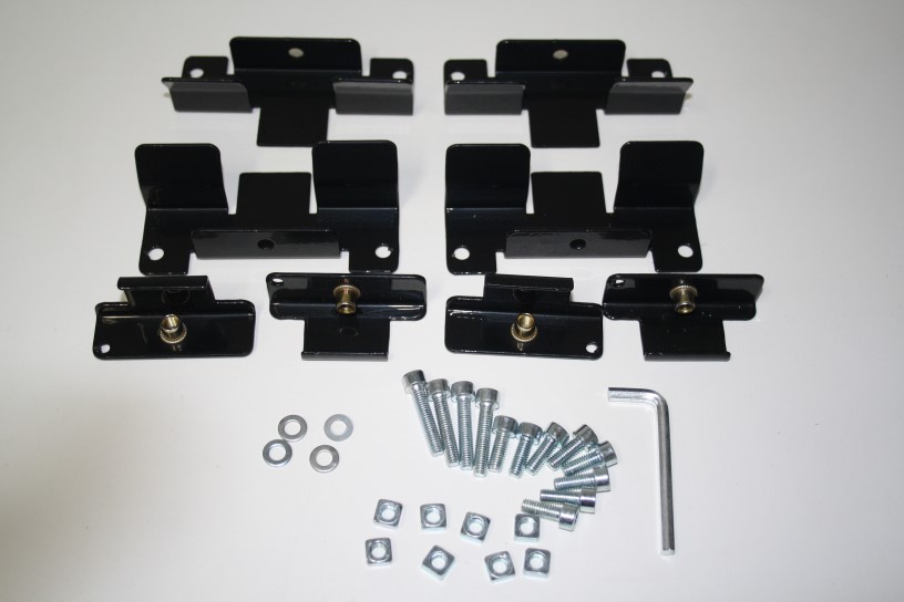 Комплект адаптеров 2 LUX Citroen C4 Grand Picasso II (2014-2018) с интегрированными рейлингами