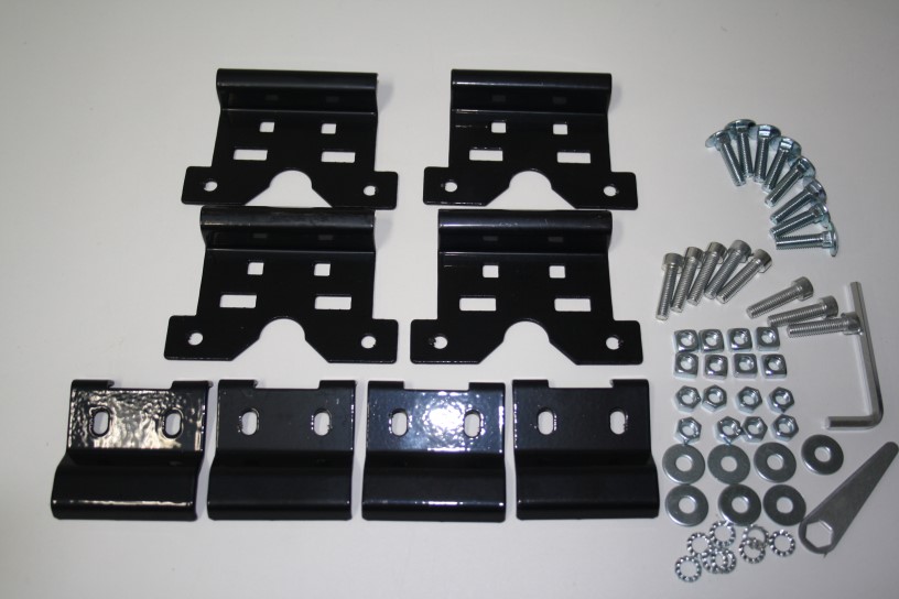 Комплект адаптеров 2 LUX Kia Cee d II универсал 2012- (с интегрированными рейлингами)