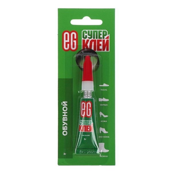 Клей Еврогарант моментальный обувной 3г, блистер