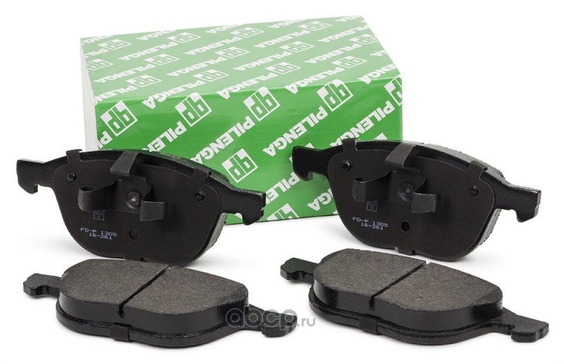 Колодка торм. Ford Focus II/III Mazda-3 C-Max Kuga Volvo С30 перед.