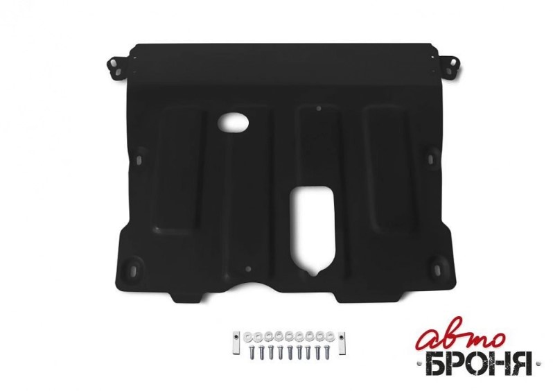 Защита картера Renault Arkana Duster V-1.6;2.0; с 2011-2015 г. NissanTerrano 4WD /V-1.6; 2.0/ с 2014 г.(с креплением)