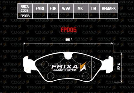 Колодки тормозные передние Daewoo Espero 2,0, Opel Omega-A.