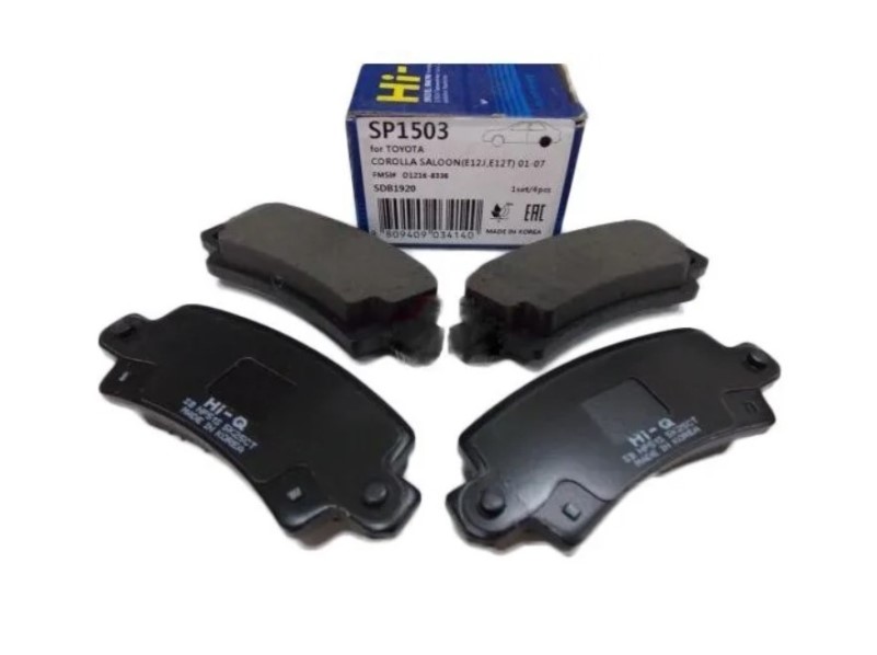 Колодка торм. Toyota Corolla 1.4-2.0 задн. /дисковые/