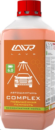 Шампунь для бесконт. мойки 1,1 л.  COMPLEX  повыш. пенность