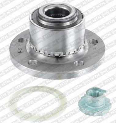 Ступица с подшипником VW POLO SEDAN RUS, Skoda FABIA передняя