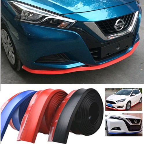 Молдинг бампера нижний универсальный (губа) Samurai 5х266см цвет в ассортименте