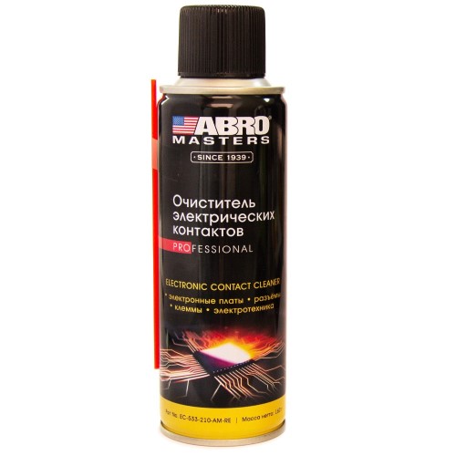 Очиститель электроконтактов 160гр. ABRO Masters EC-533-210