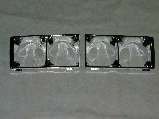 Накладки фар (очки) хром  РЕГИОН 