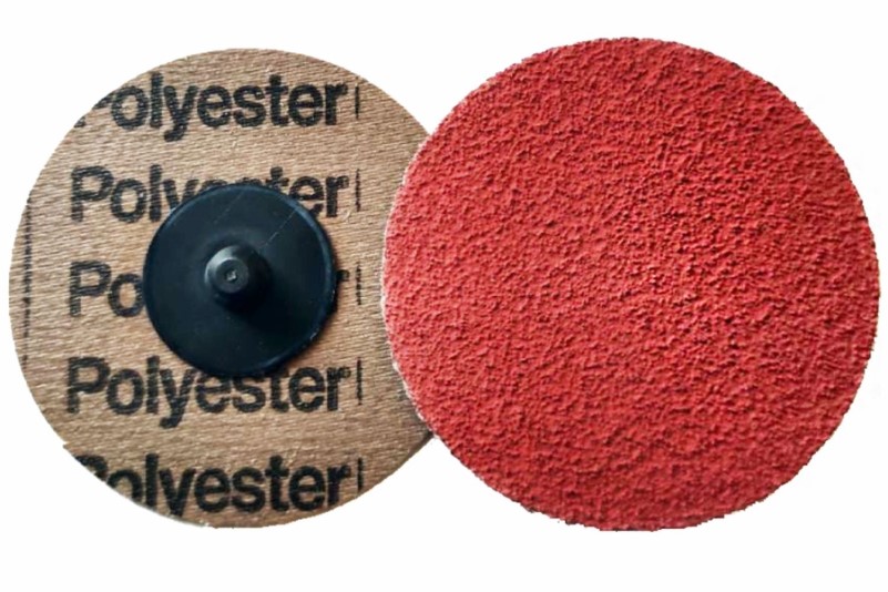 Круг зачистной наждачный CERAMIC D=75 мм P 120 крепление Roloc (зерно-керамика)