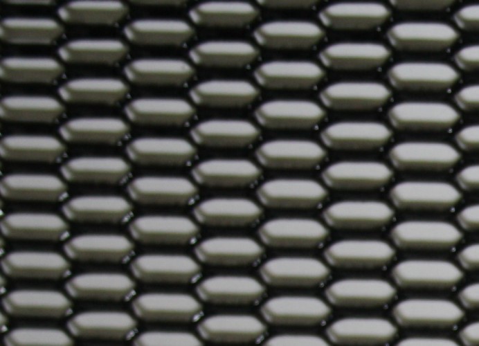 Сетка декор алюмин. ячейка 20мм х 6мм черная  сота  размер 100 х 30см (DOLLEX)