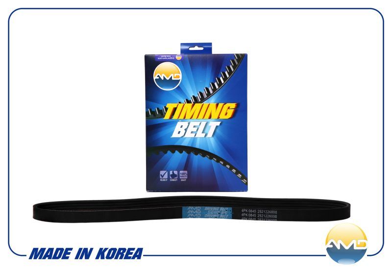 Ремень поликлин. 4PK 850 генератора Hyundai Accent 1.5 8кл. Kia Rio 2004 для г/у