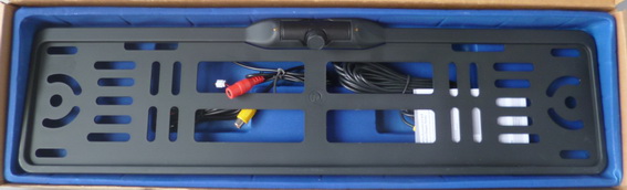 Камера заднего вида Intro VDC-006 универсальная в рамке номера