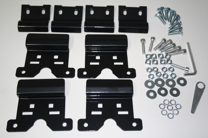 Комплект адаптеров 2 LUX Chery Tiggo 5 (T21) I (рестайлинг) (2016-2018) с интегрированными рейлингами