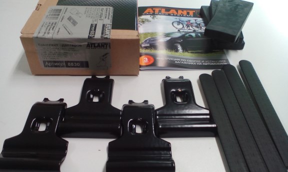 Комплект адаптеров Atlant 8830 (Audi 100 1990-2006/ Audi 80,Passat B3, B4,Corolla 2001, Civic4d  2001г, ЗАЗ Слав)