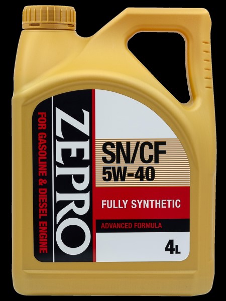 Масло моторное  ZEPRO GASOLINE F-S 5W40 SN/CF 4л
