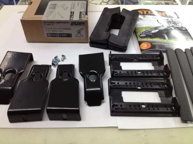 Комплект адаптеров Atlant 7107 (Toyota Avensis 2009 -)