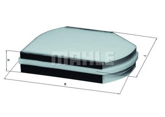 Фильтр салона MB W202/W210/C208/R170