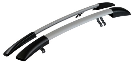 Рейлинги продольные на крышу LADA GRANTA Хэтчбек (2018-), LADA KALINA Хэтчбек (2006-2018), Datsun mi-DO (2015-) серые