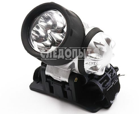 Фонарик налобный светодиодный 5 диодов Циклоп-5, Сибирский Следопыт