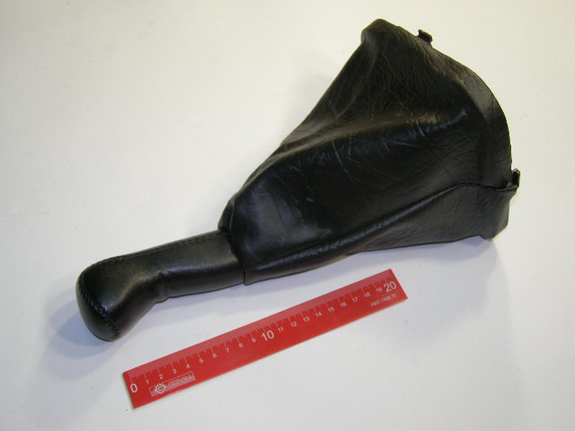 Ручка КПП 2110 винил с чехлом черная с рамкой