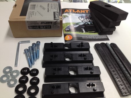 Комплект адаптеров Atlant 8735 (Mazda 3 хечбэк)