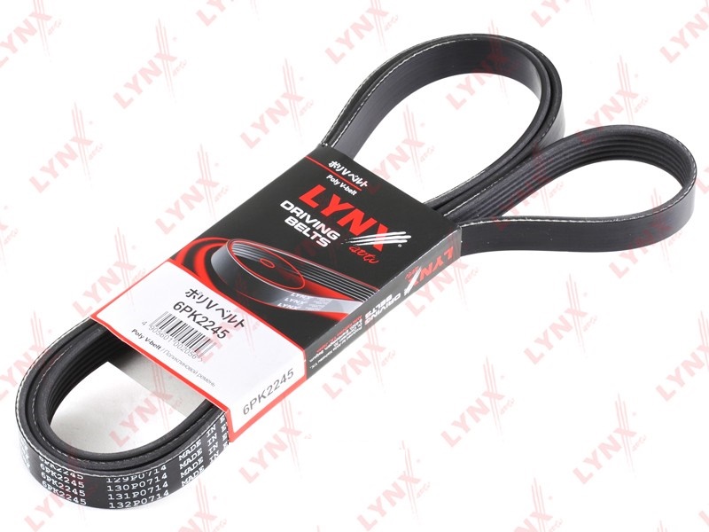 Ремень поликлин. 6PK2245 привода агрегатов Ford Mondeo IV/S-Max 2.3 с 2007 г., Lexus GS400/430 1997-2005 г./LS400/430 1