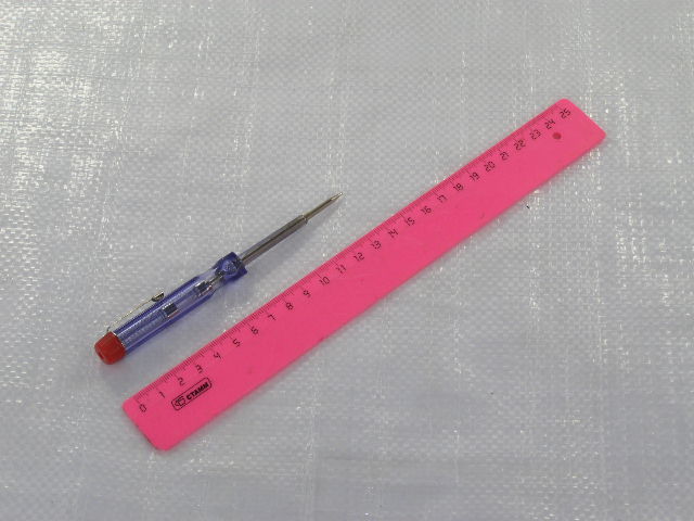 Пробник электропроводки (отвертка)