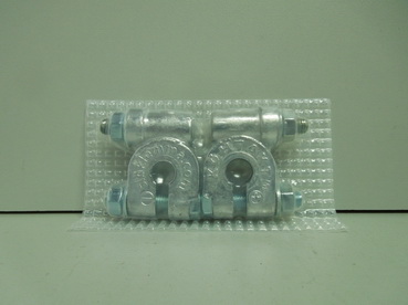 Клеммы аккум. свинцовые КОНТАКТ  Азия  (на узкие клеммы аккум. емкостью 35-45 Ah) с боковым креплением