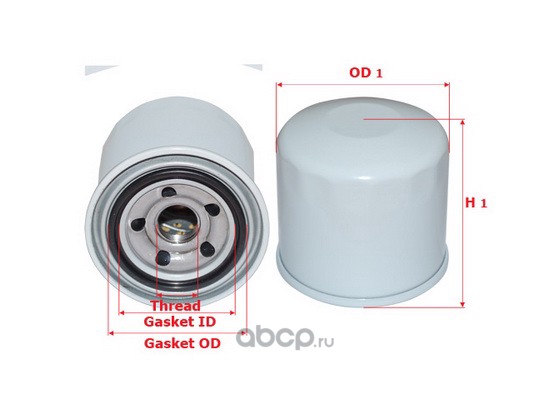 Фильтр масляный Sakura C10026 HYUNDAI/KIA/MAZDA/MITSUBISHI C10026