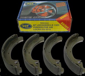 Колодки тормозные задние 2108