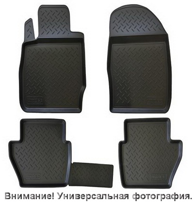 Ковры салона Mitsubishi Outlander 12-- полиуретан (Нор-пласт)