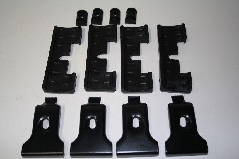 Компл. адаптеров для авто с интегрированным рейлингом Volvo XC90 II 2014г.-н.в. (реком.перекладина 125см)