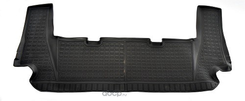 Ковер салона Lada Largus на 3-й ряд полиэтилен