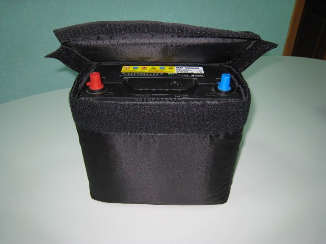 Термокейс ТК-Е6 для аккумулятора EURO 90-110A/h размер, ДШВ: 393х175х190 мм.