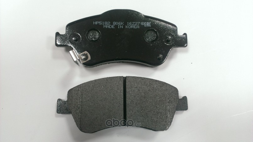 Колодки тормозные дисковые