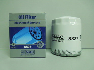 Фильтр масляный  NAC  8827 PORTER, GALLOPER, TERRACAN, SORENTO