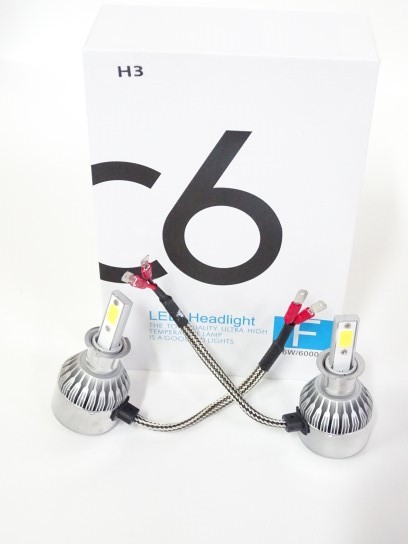 Лампа H3 12V LED 36W/3800LM 6000K 2 шт