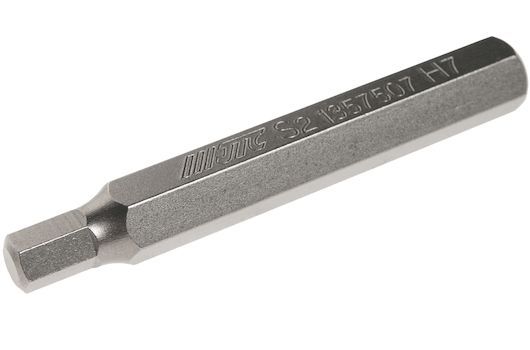 Бита (вставка) шестигранник 7мм L=75мм удлиненная