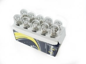 Лампа NARVA 12V W21/5W двухконтактная бесцок.