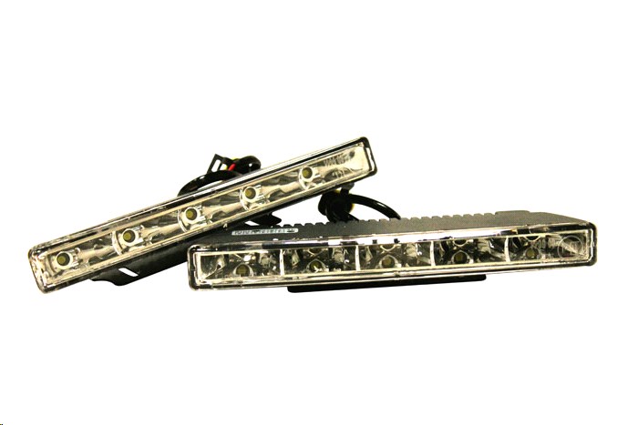 Фары дополнительные дневного света светодиодные DRL-501 ярко-белые (ходовые огни)