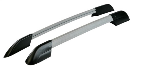 Рейлинги продольные на крышу Lada 4x4 серый матовый